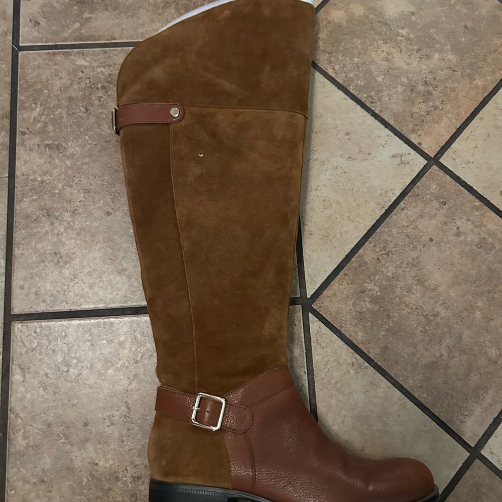 Naturalizer Brown Suede Over the Knee Boots
